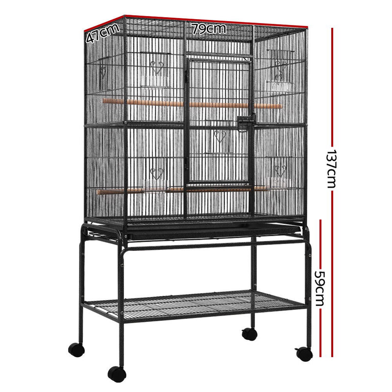 i.Pet Bird Cage 138cm Large Aviary