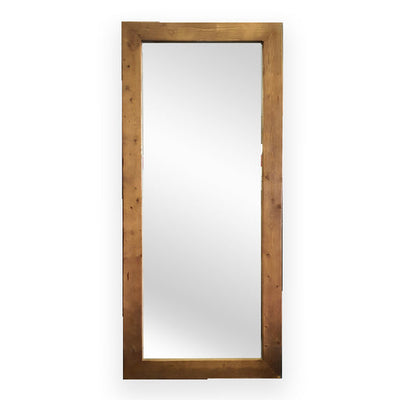 Natural Wooden Mirror - Rectangle 80cm x 180cm
